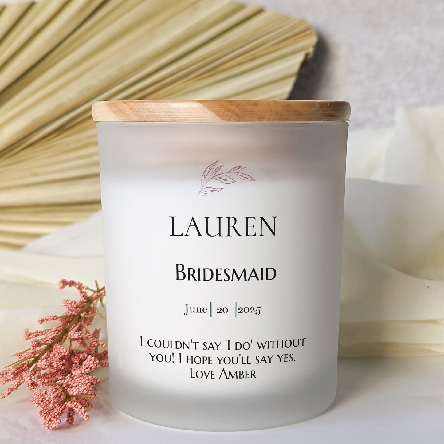 Bridesmaid Proposal Gift from Bride Be My Bridesmaid Proposal Gift Personalized Bridesmaid Will You Be My Bridesmaid Personalized Gift