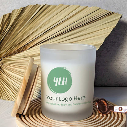 Custom Logo Candle Personalized Logo Candle Business Gifts Realtor Team Christmas gifts Work Teams