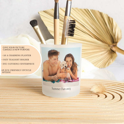 Personalized Picture Candle In Loving Memory Gifts For Her Custom Photo Candle Father's Day Gifts