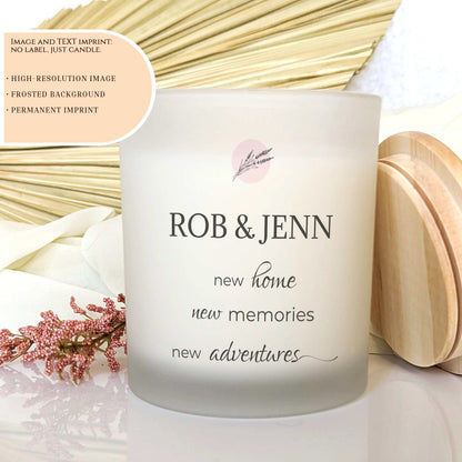 New Home Gift Personalized Scented Candle Gift For Housewarming