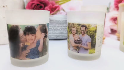 Personalized Picture Candle In Loving Memory Gifts For Her Custom Photo Candle Father's Day Gifts